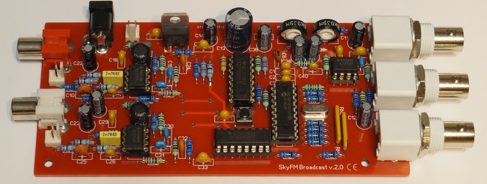 Stereo Encoder for FM broadcasting HI-Q stereo coder