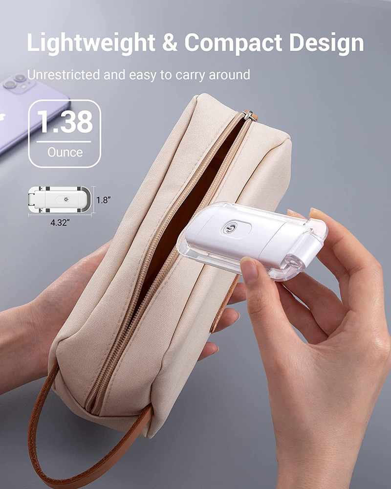 USB Rechargeable Book Reading Light, 3000K Warm White, Brightness Adjustable Cli
