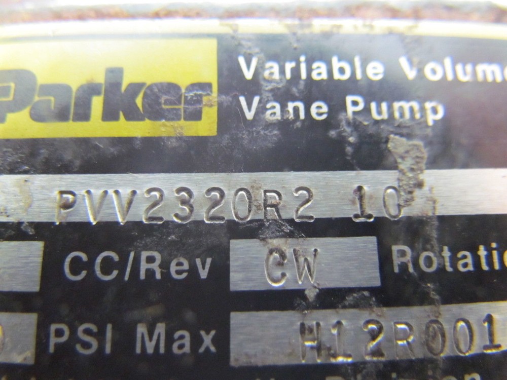Parker PVV2320R2-10 Variable Volume Vane Pump