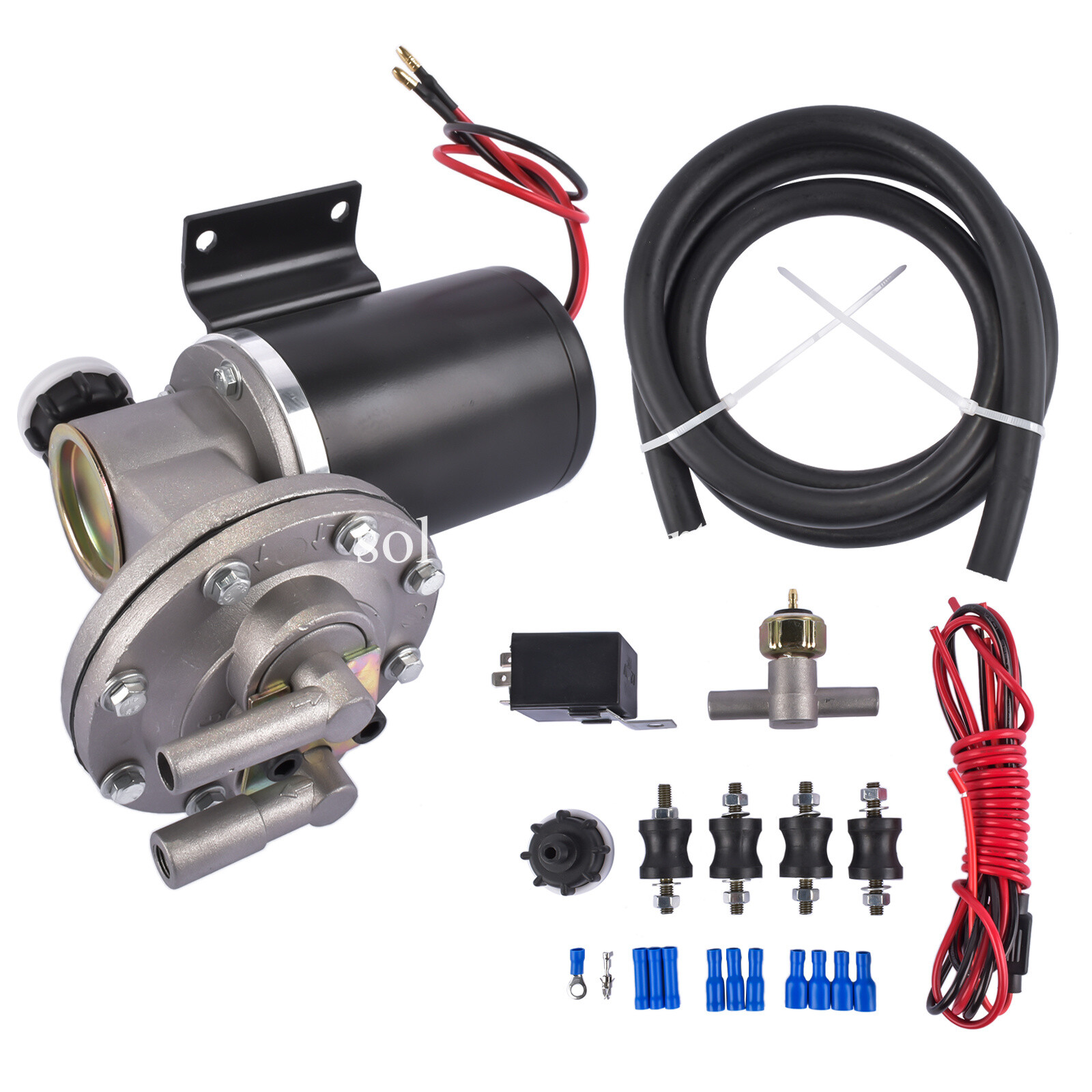 Electric Vacuum Pump Kit Fully Assy for Brake Systems 18" to 22" New 28146