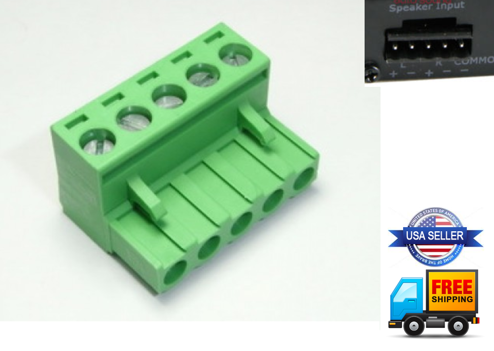 5-Pin Power Plug ZAPCO Equalizer Line Driver SP4-SL SP4 SL