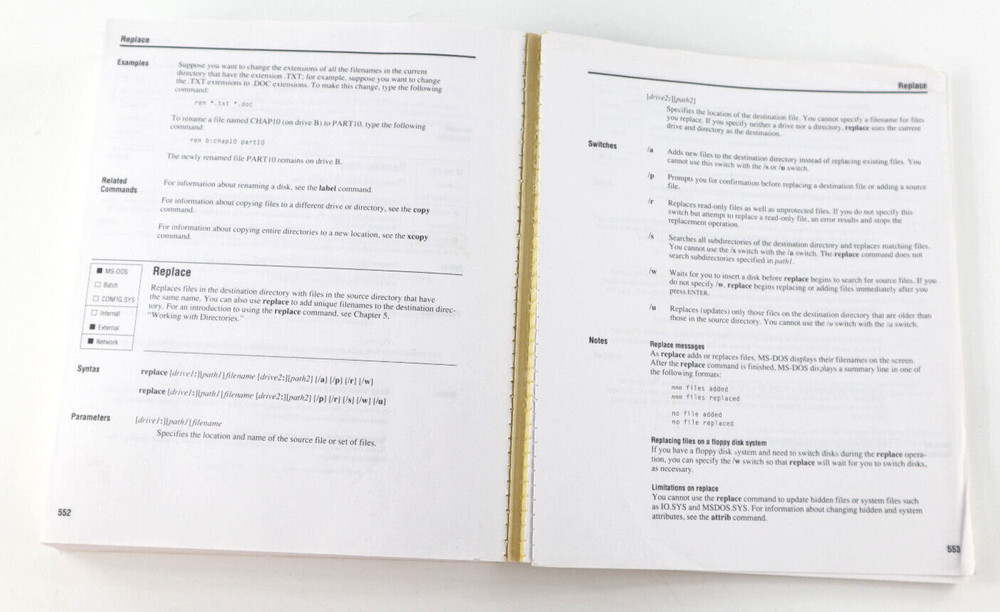 Microsoft MS-DOS 5.0 User's Guide and Reference W/ 5.25" Program Disks