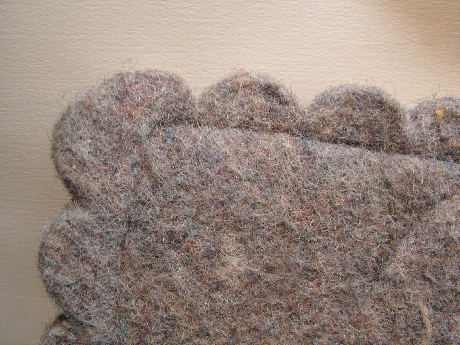 Vintage Saddle Pad Blanket Small Pony Southwestern 16 1/2" x 16" X 7/8" Leather