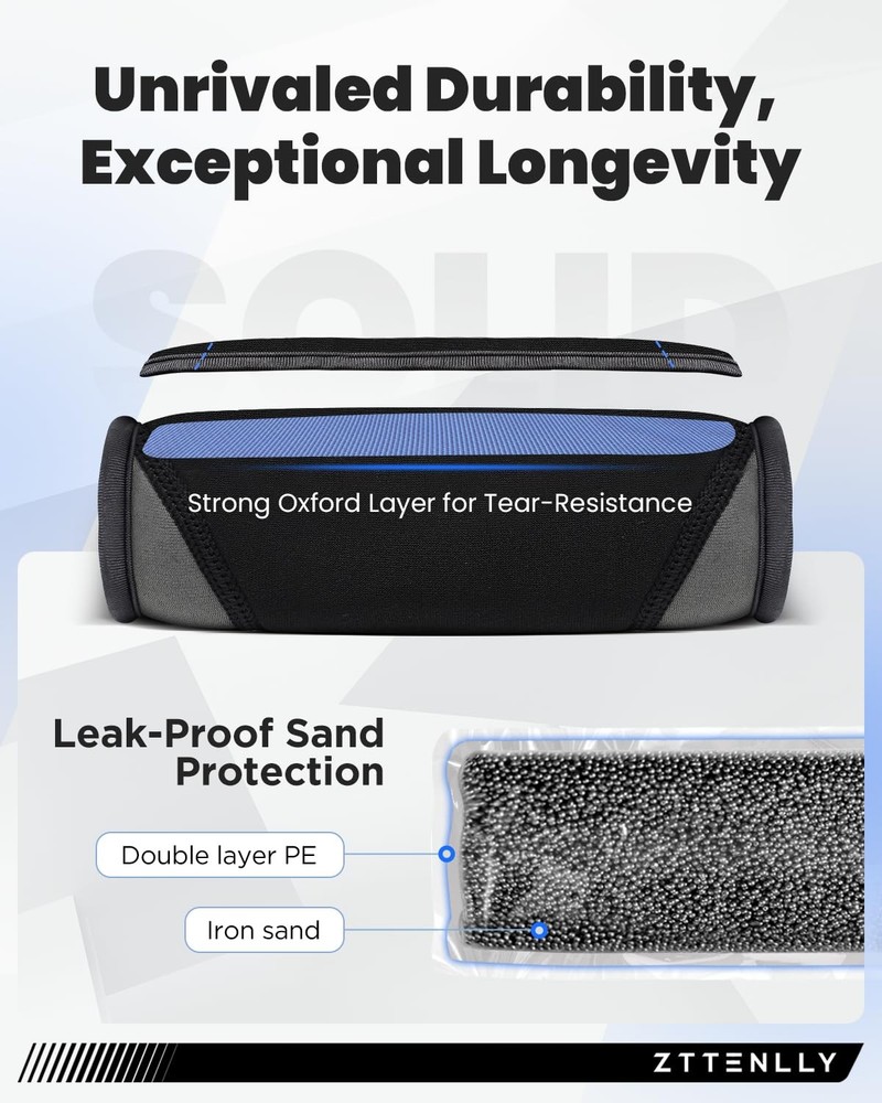 Hand Weights Sets for Walking -Light Gray 3lb Large size Soft Walking Weights...