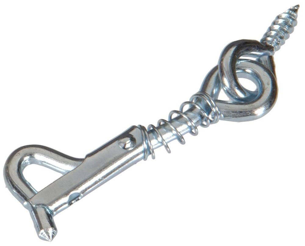 Hardware Essentials 852773 Safety Hook and Eye Latch Zinc 2