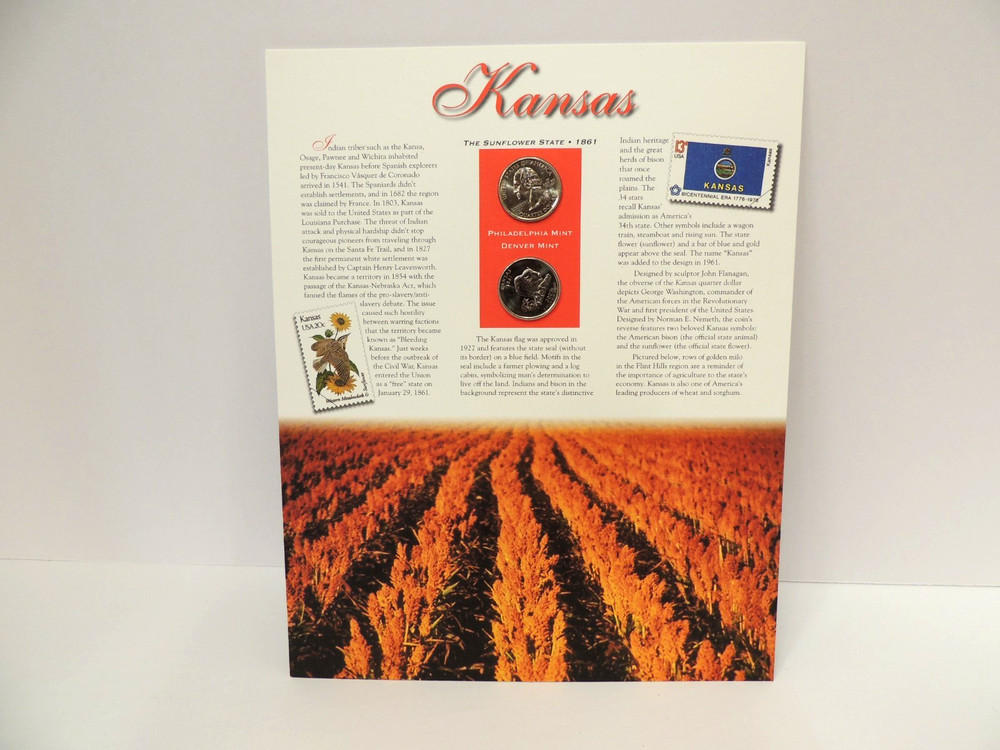 Statehood Quarters Collection Kansas