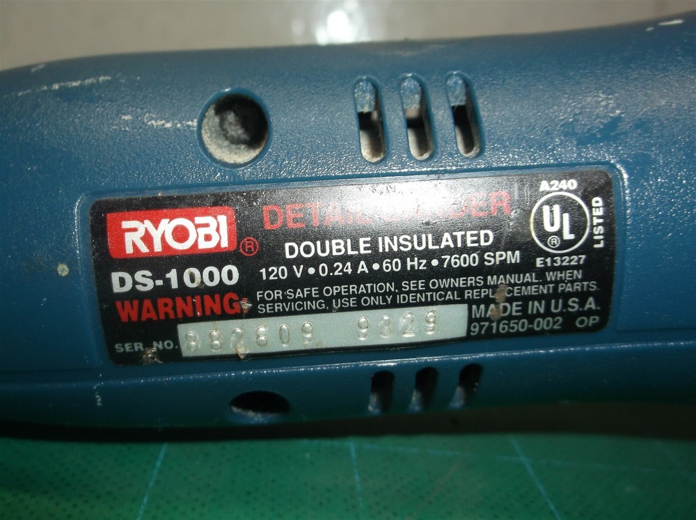 Ryobi DS1000 Detail Sander