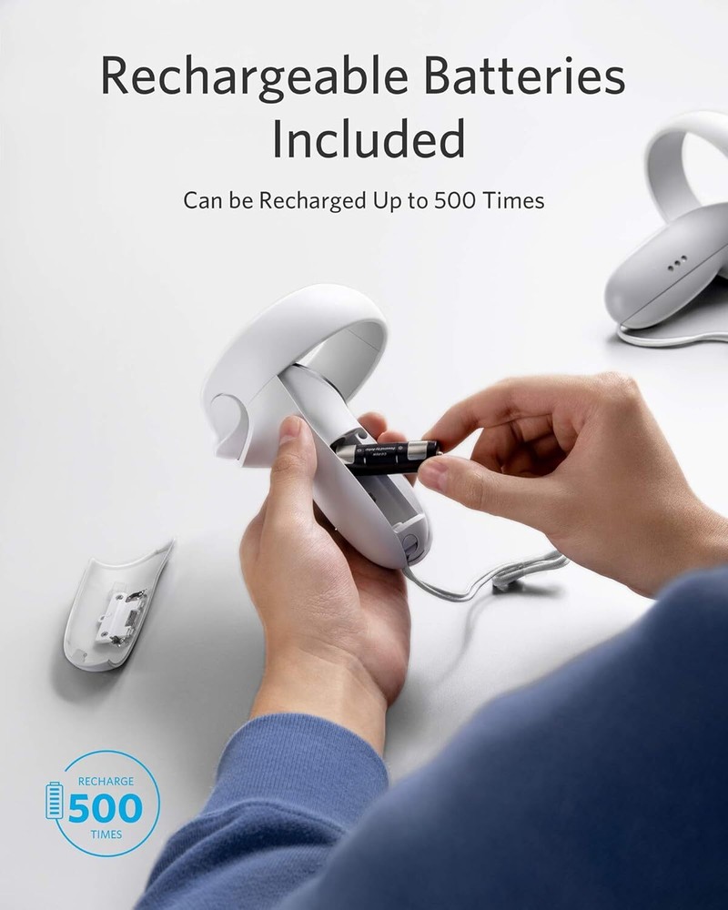 Anker Oculus Certified Charging Dock for Oculus Quest 2 Headset Display Holder