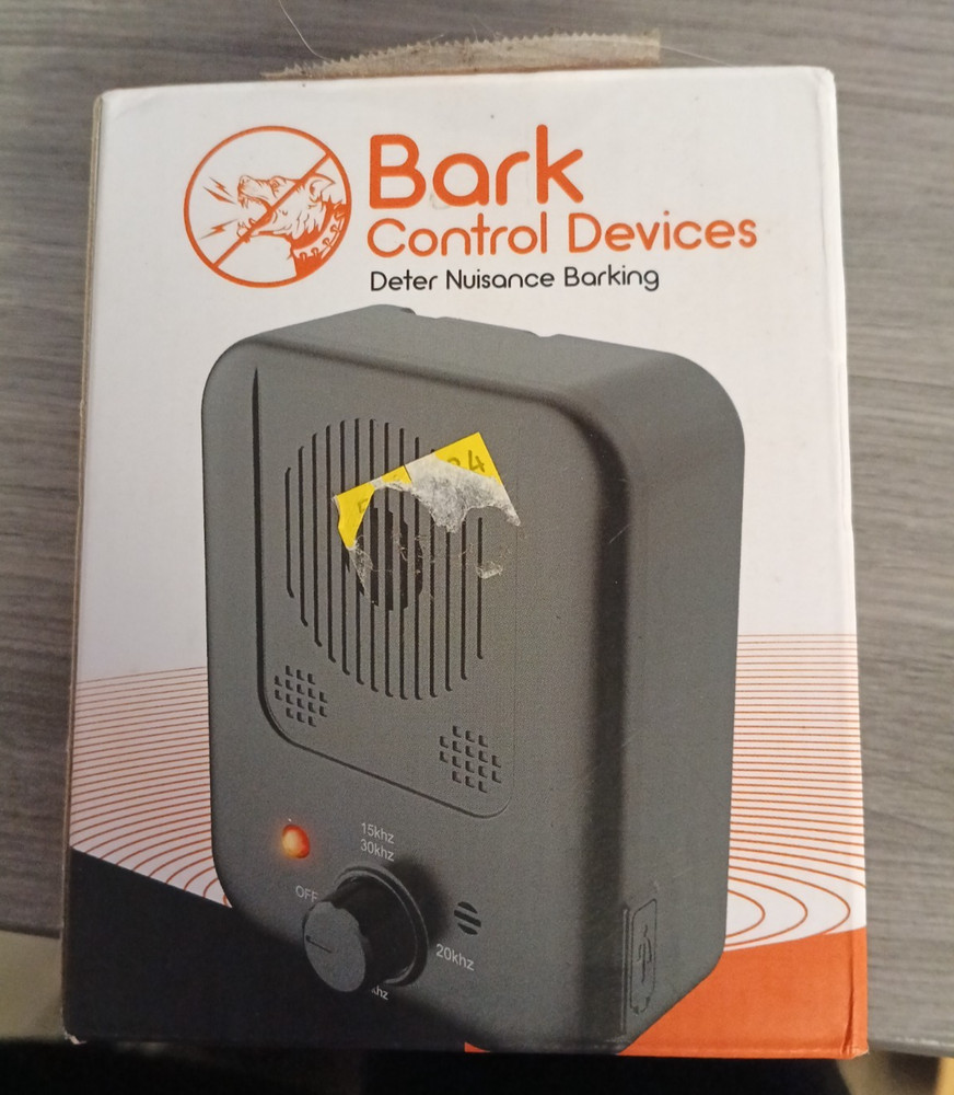 Bark Control Devices Deter Nuisance Barking *NOT TESTED*
