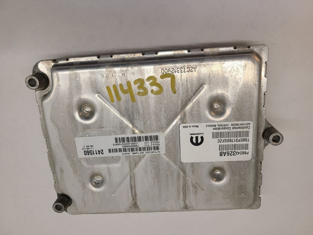2016 - 2017 DODGE DURANGO Engine ECM Electronic Control Module 3.6L