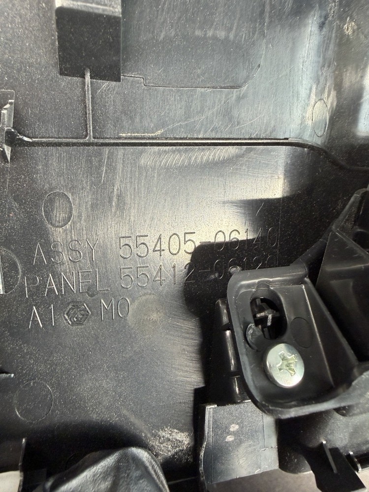 2012-2014 Toyota Camry Center Dash Clock Display Trim Panel 55405-06140