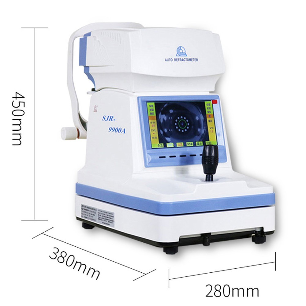 SJR-9900A LCD Touch Screen Automatic Refractometer Optical Instrument w/ Printer