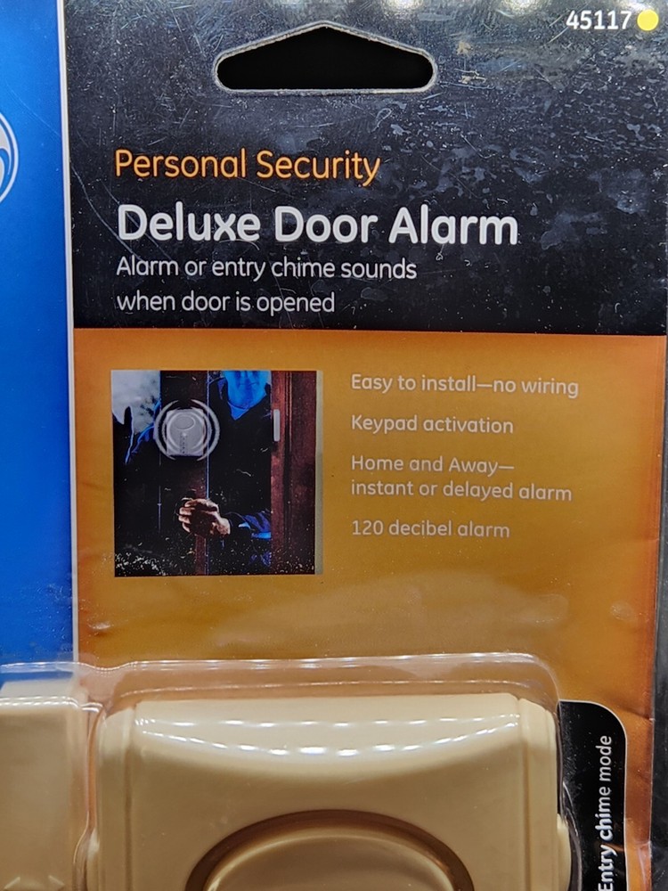 GE Personal Security Deluxe DOOR ALARM # 45117