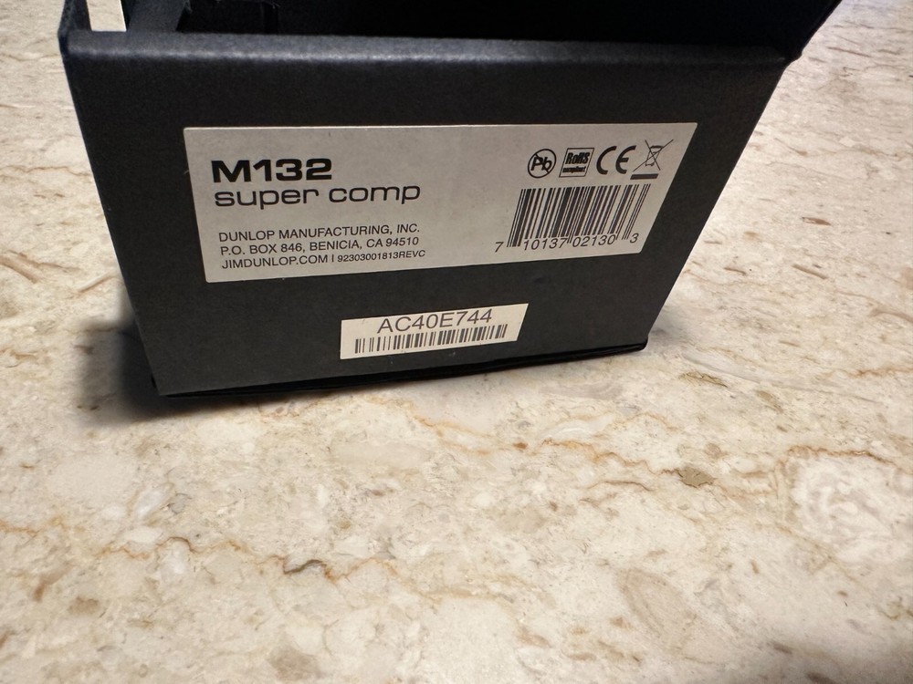 Dunlop MXR SuperComp M132 Compressor Guitar Effect Pedal