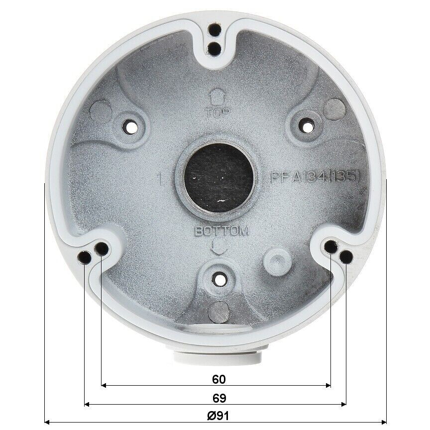 Dahua PFA134 Wall Mounting Junction Box for Select CCTV Security Cameras