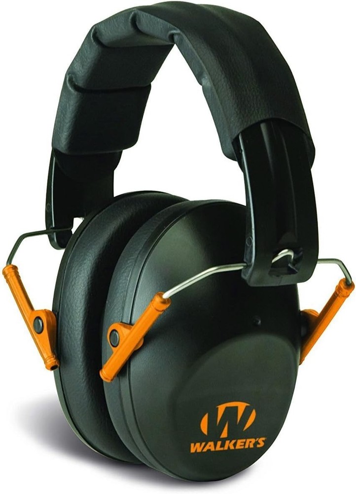 Pro Low-Profile Hearing Protection Earmuffs - 22 dB Noise Reduction, Foldable