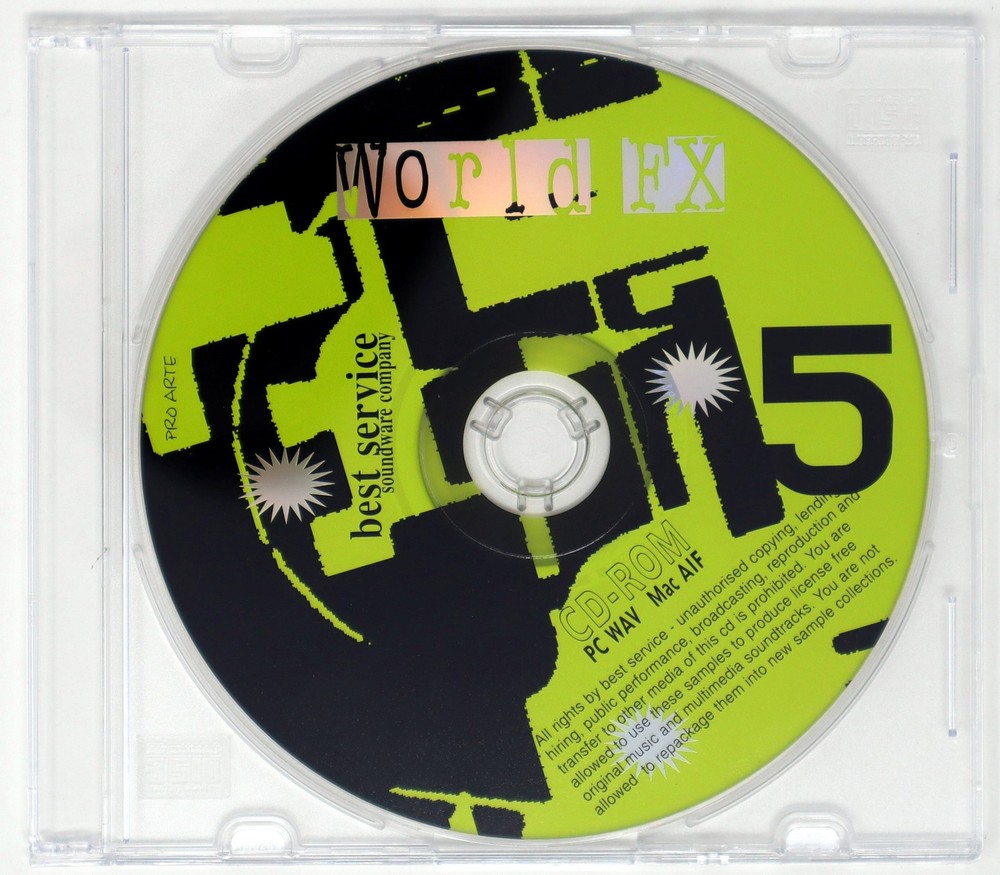 Best Service Sound Cube 5 World FX Sample/Sound Library/Sampling CD
