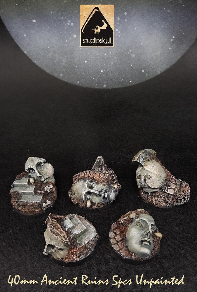 40mm RESIN BASES ANCIENT STATUES