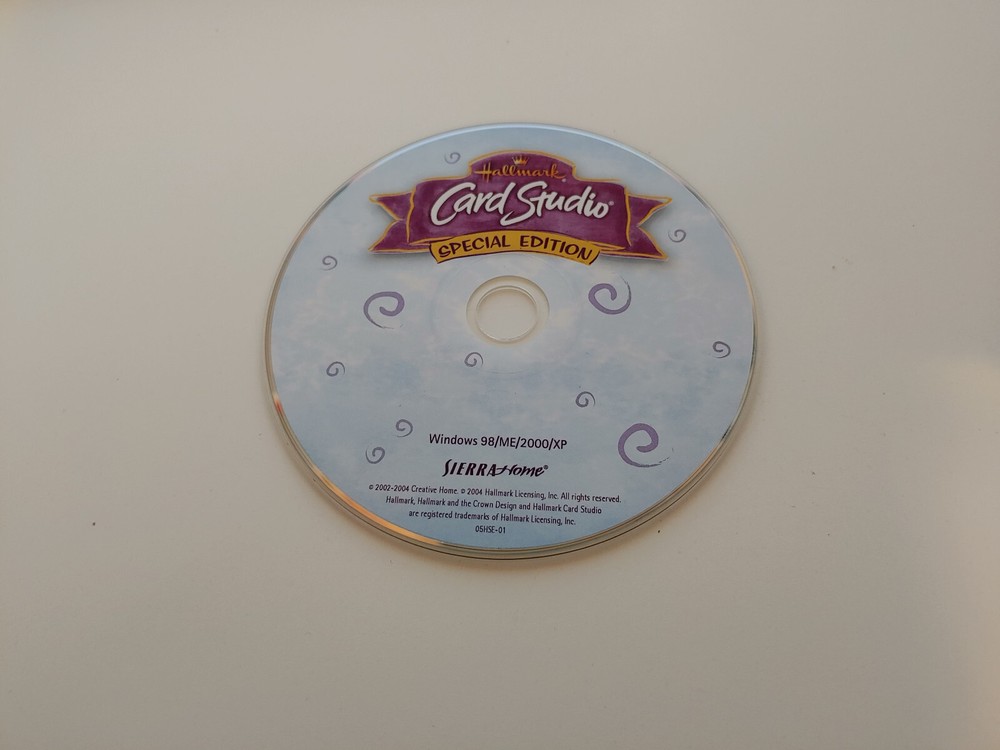 Hallmark Card Studio Special Edition Software (#a4)