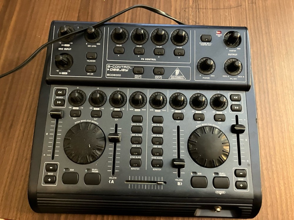 Behringer Dj Controller BCD2000 USB MIDI Working