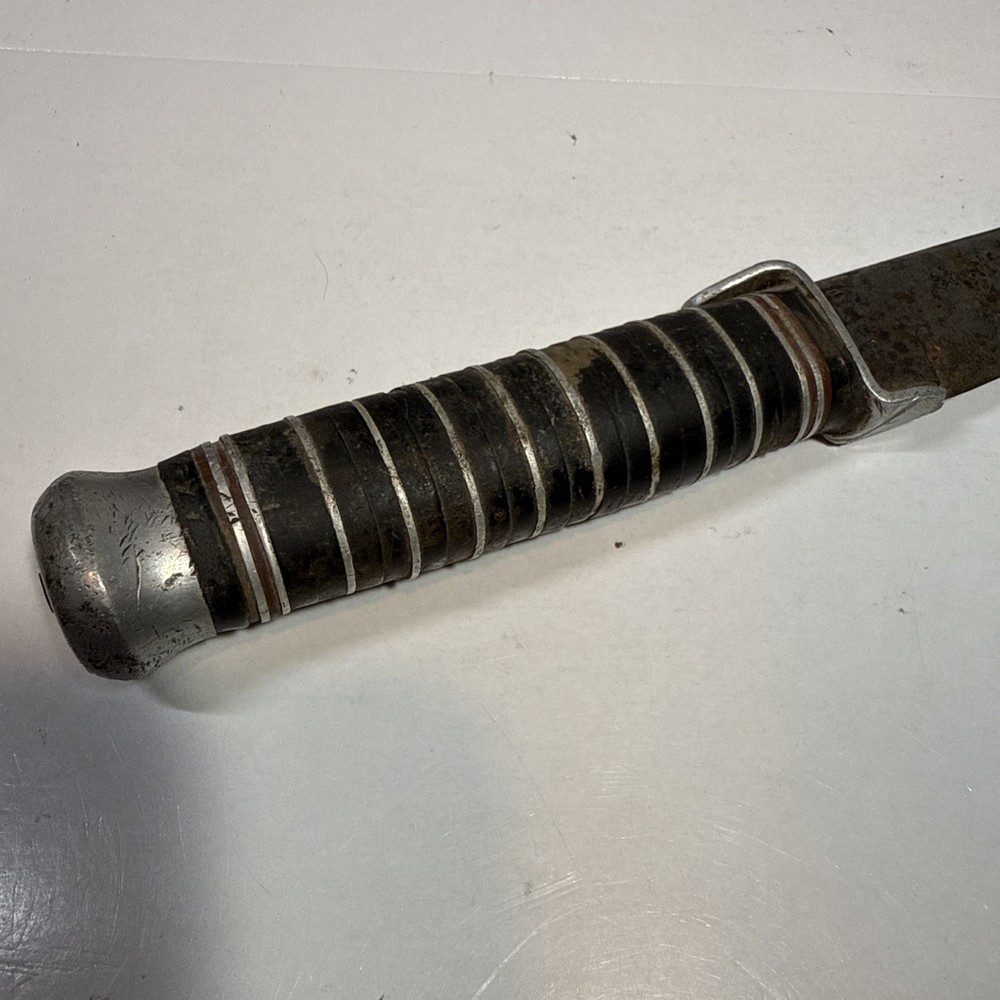 Vintage Fixed Blade Sheriff Knife Solingen Germany