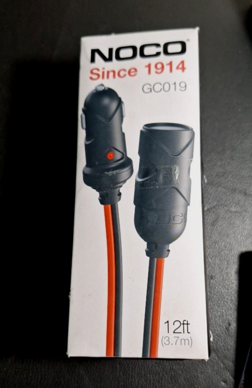 NOCO GC019 12FT Plug Extension Cable New