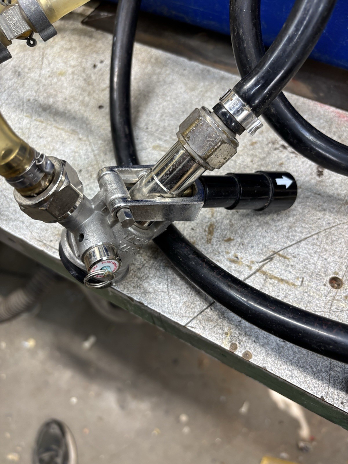 Dual Tap Jockey Box Homebrew Beer Keg Dispensing Cooler Tailgating 48 Qt Cooler