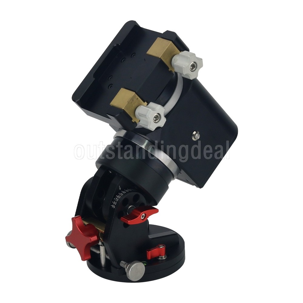JUWEI 14 Harmonic Equatorial Mount 8KG Load Capacity Support 3/8 Tripod Black
