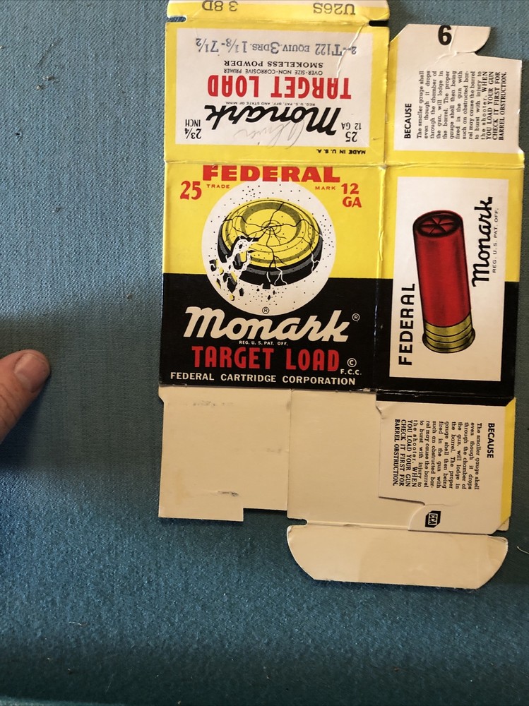 Federal Monark Target Load Box Qty 4