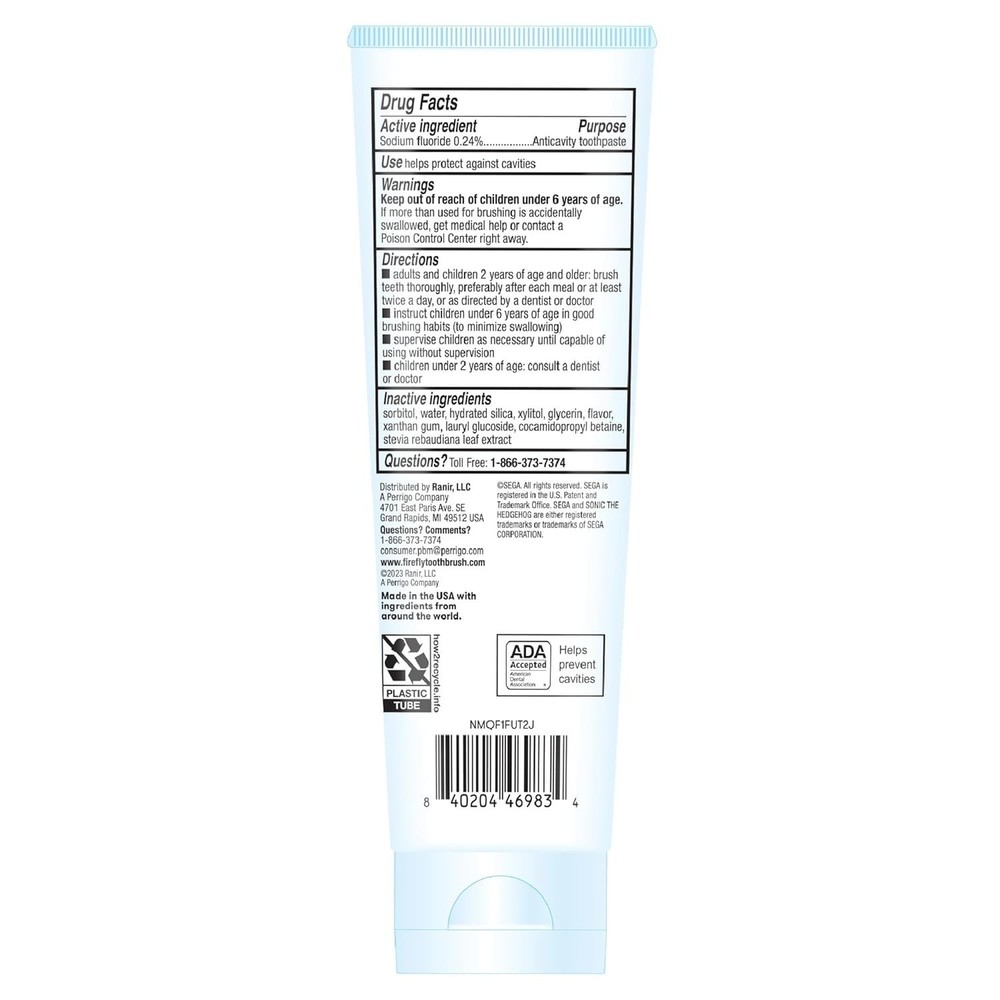 Bubble Gum Kid's Natural Fluoride Toothpaste - ADA Accepted, Fun 4.2 OZ