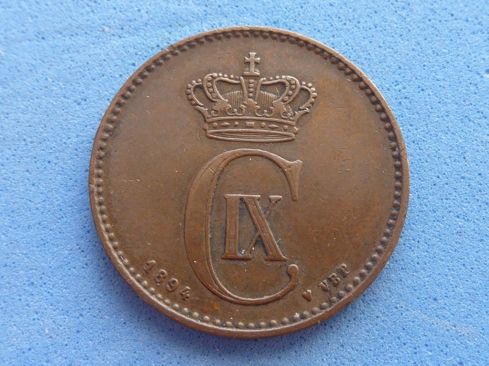 1957) Denmark 2 Ore 1894 Problem Free £3.00