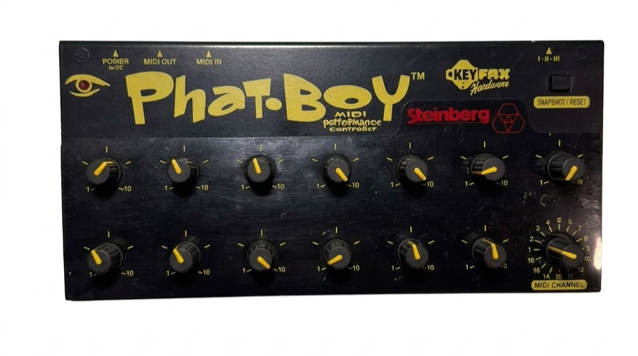 Vintage Keyfax PhatBoy MIDI Performance Controller - Steinberg Edition Knob Box