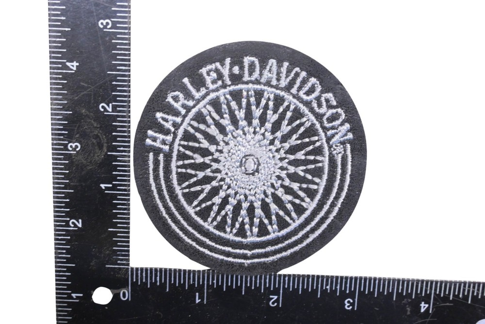 Harley Davidson' Wheel Spoke Logo Iron On Patch