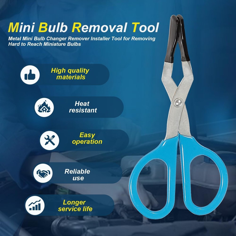 Metal Mini Bulb Changer Remover Installer Tool for Removing Hard,Replace 1012