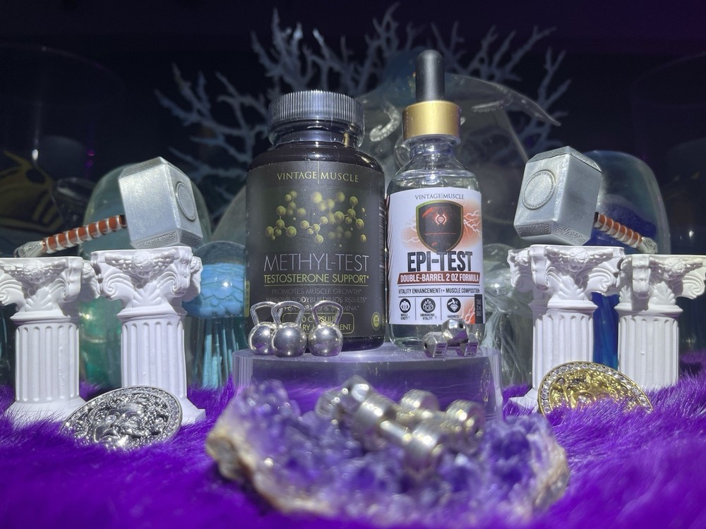 Epi/AlphaTest Stack 2 Step Precursor 2 Epi Andro5DHEA By Vintage Muscle 💪 🔥