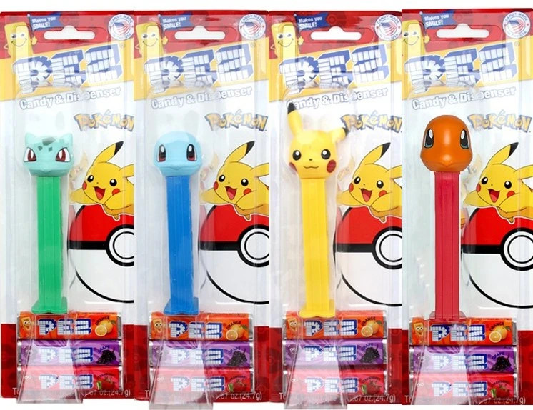 PEZ: Pokemon - Blister Pack Assorted Display (6)