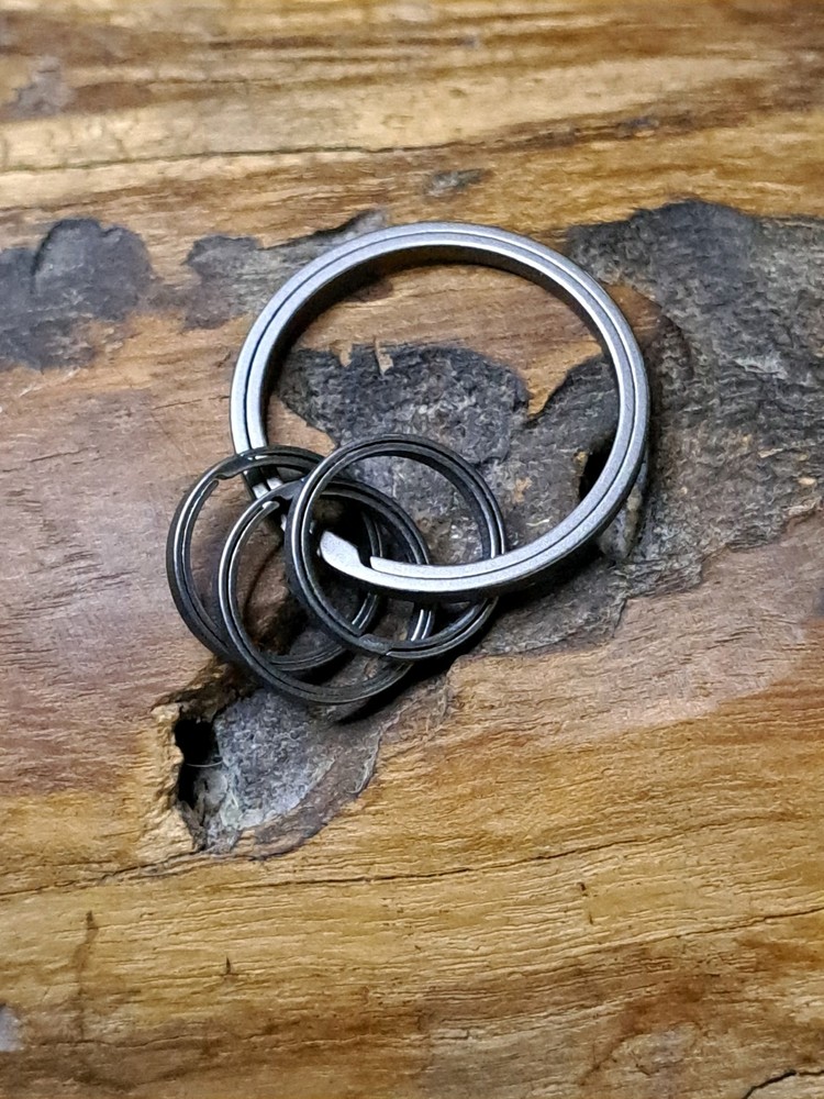 Pro Series Titanium Sidepush Keyring Set