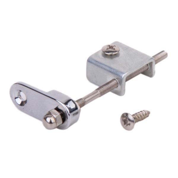 Silver Scratcher Plate Pickguard Mounting Bracket with Screw