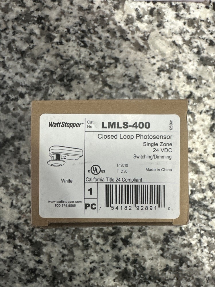 Wattstopper LMLS-400 Closed Loop Photosensor 24VDC White
