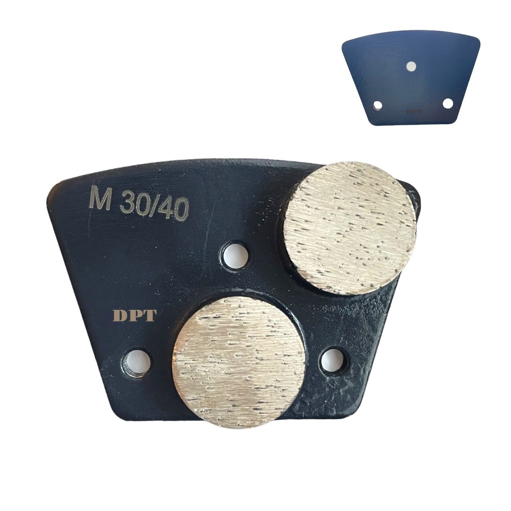 3 Pack Grinder Tooling for Concrete Grinding Medium Bond 30 Grit Remove Material