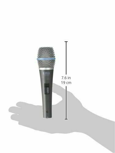 2X Professional Wired Dynamic Vocal Studio Microphone HandHeld Mic with XLR 3Pin