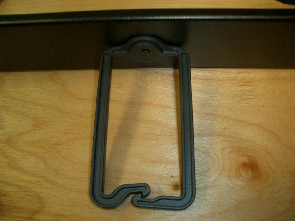 3.5 inch Blank Rack Panel w/ 3 cable routing loops