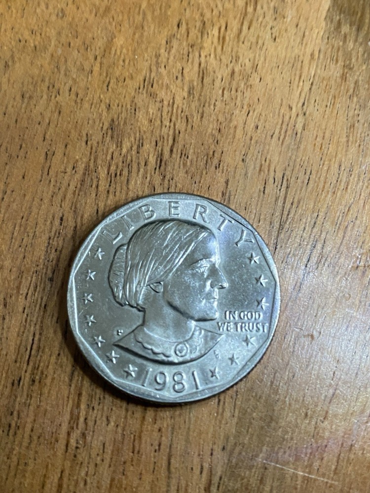 1981-P Susan B Anthony $1 One Dollar Coin Uncirculated