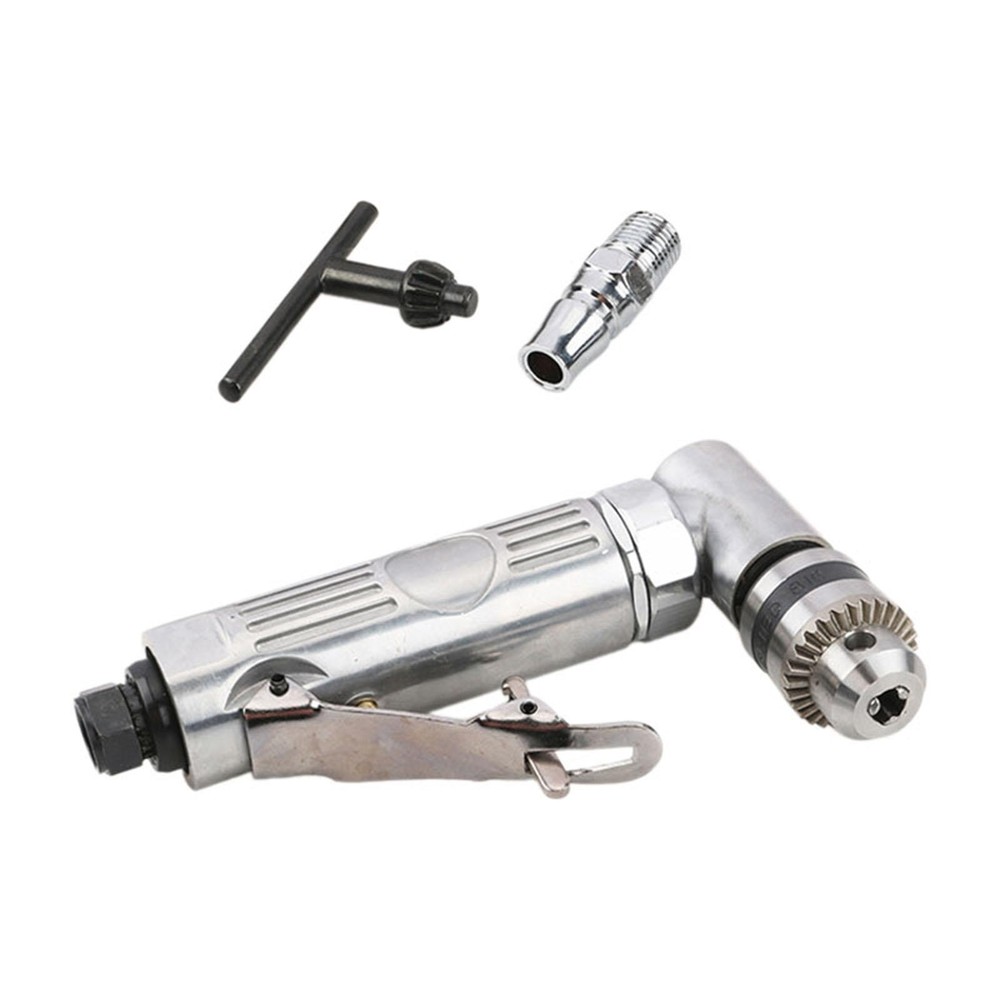 Pneumatic Drill, Pneumatic Angle Drill, Robust, Low Vibration, Compact 1/4 Inch