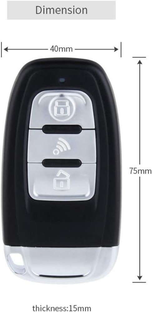 PKE Passive Keyless Entry Car Alarm System Push Button Start Remote Start Sta...