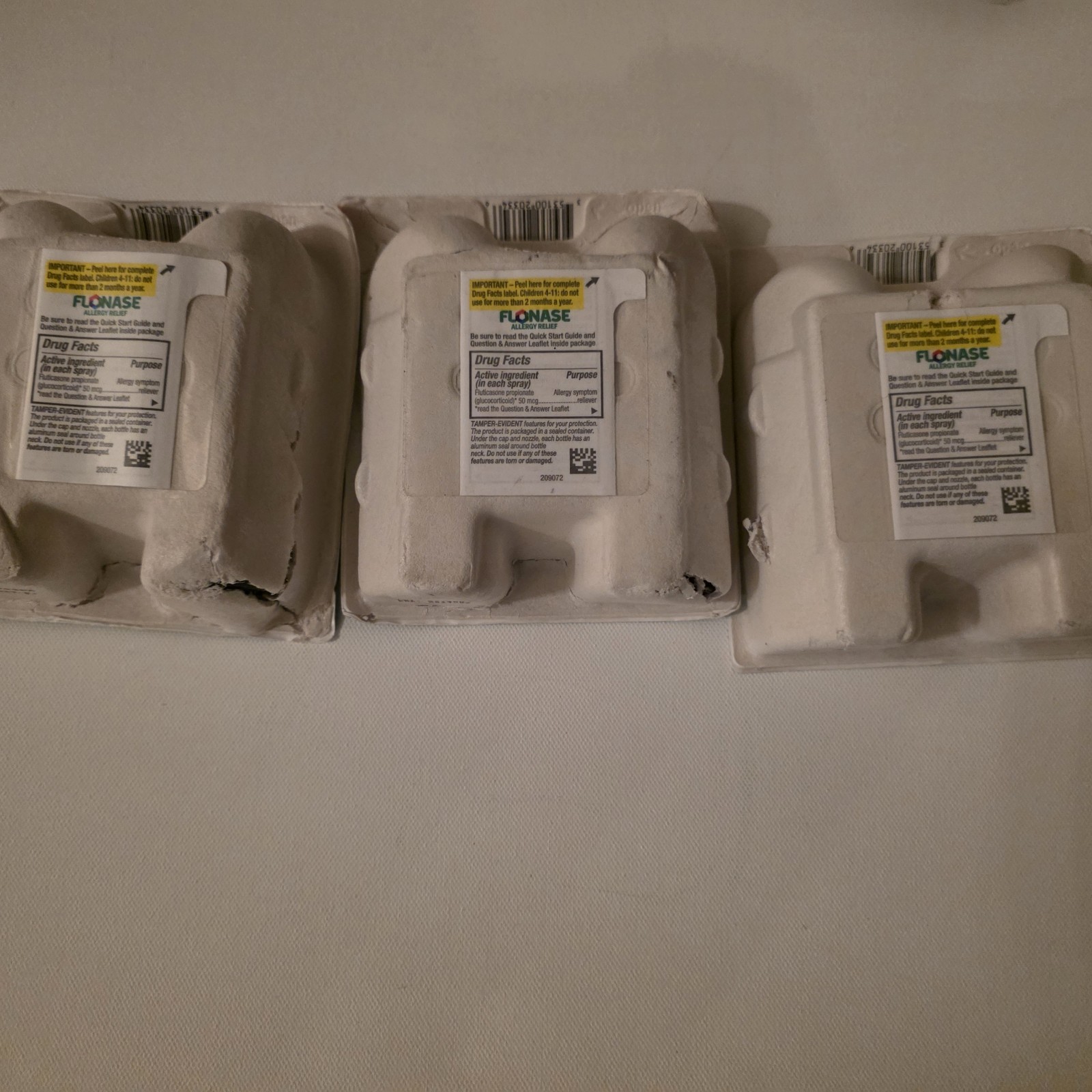 Flonase Allergy Relief Twin Pack *DMG* 2 X 144 (288) Sprays Exp 2027-28
