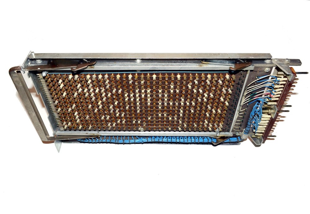 Vintage Rare Ferrite Memory Module 56-bytes from Soviet EVM ISKRA-23 USSR