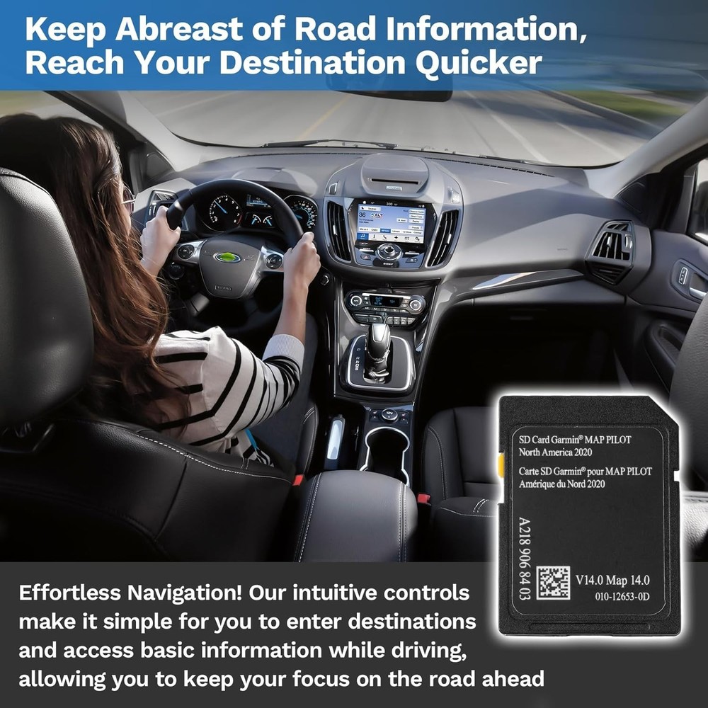 Latest Version Navigation SD Card Fits for B-Class B250e 2015-19, CLA 250/CLA...