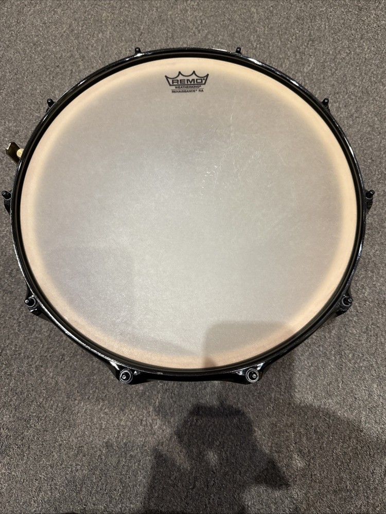 Noble & Cooley 5x14” Maple Solid Shell Limited Fractal Pattern Snare Drum NICE!!