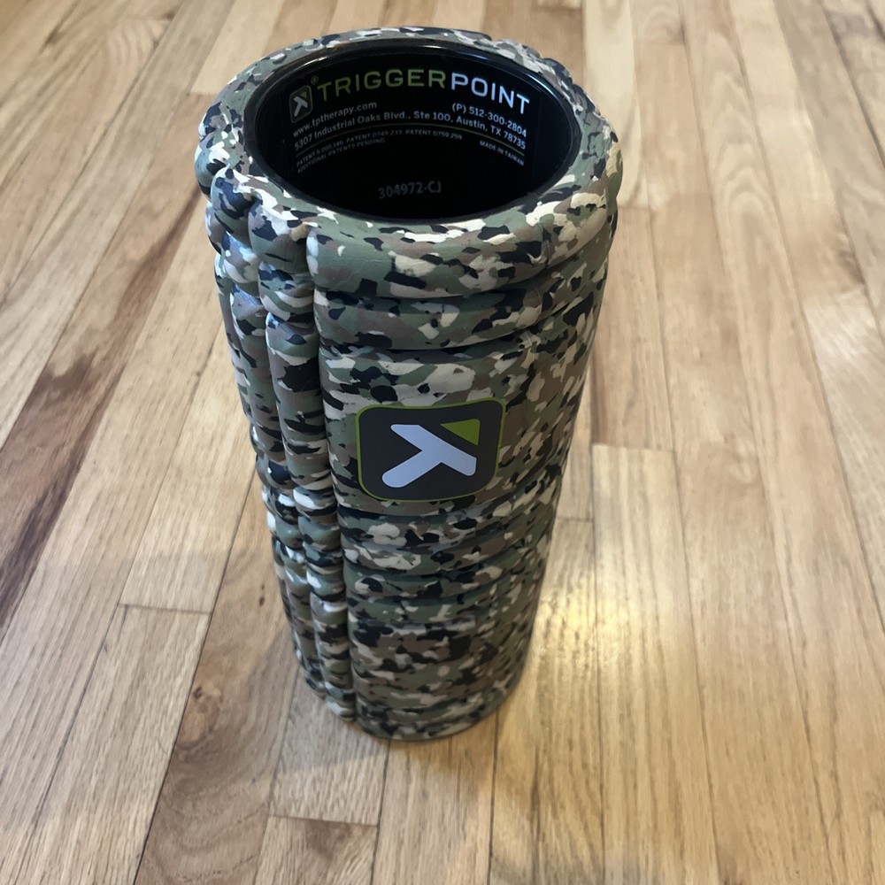 Trigger Point Performance 12" Solid Core Foam Roller Muscle recovery Camouflage